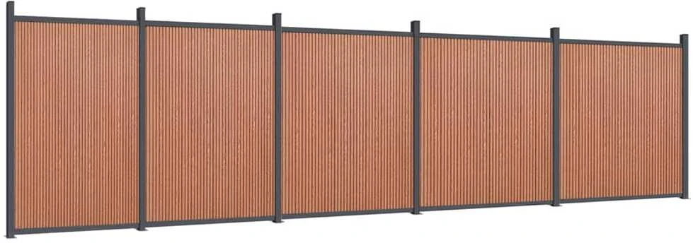 Tvoros segmentas, rudos spalvos, 872x186cm, WPC