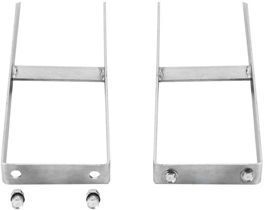 Tvoros smaigai, 2vnt., plienas, WPC tvoroms, 40cm