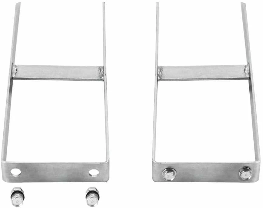 Tvoros smaigai, 2vnt., plienas, WPC tvoroms, 40cm