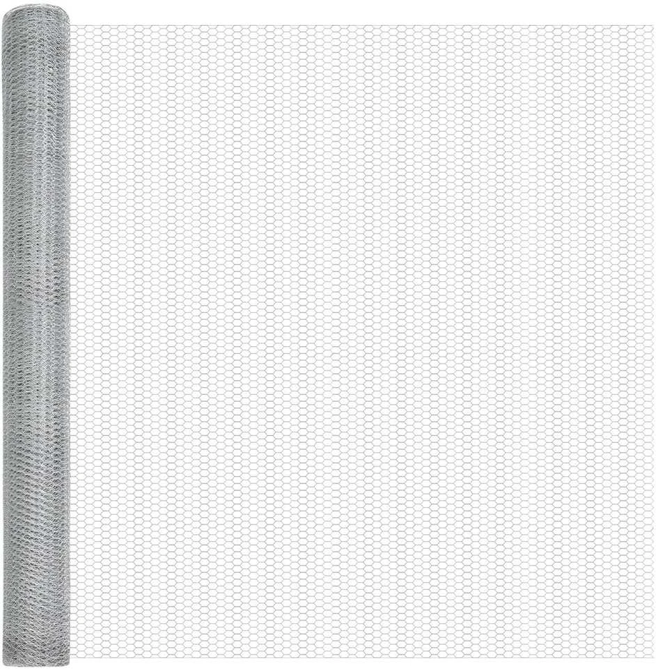 Hexagonal Fence with Post 10 x 1,5 m Galvanizuotas plienas