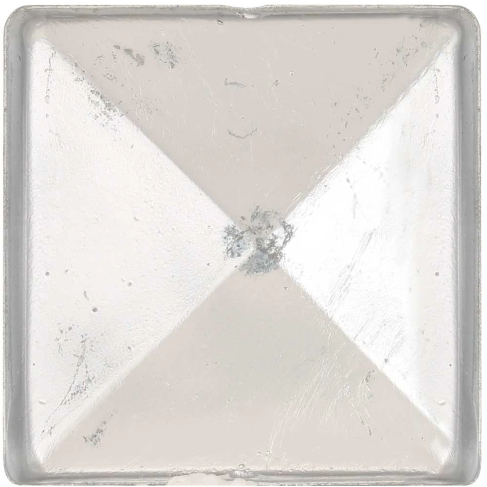 Tvoros stulpų dangteliai, 6vnt., 81x81mm, galvanizuotas metalas