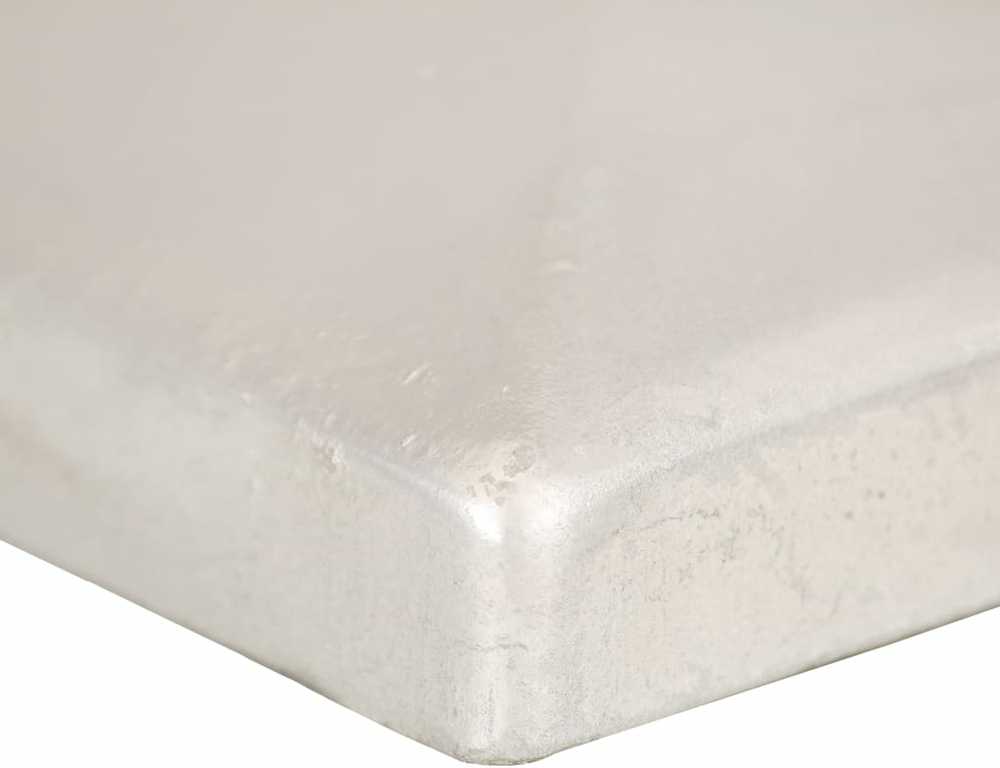 Tvoros stulpų dangteliai, 6vnt., 91x91mm, galvanizuotas metalas