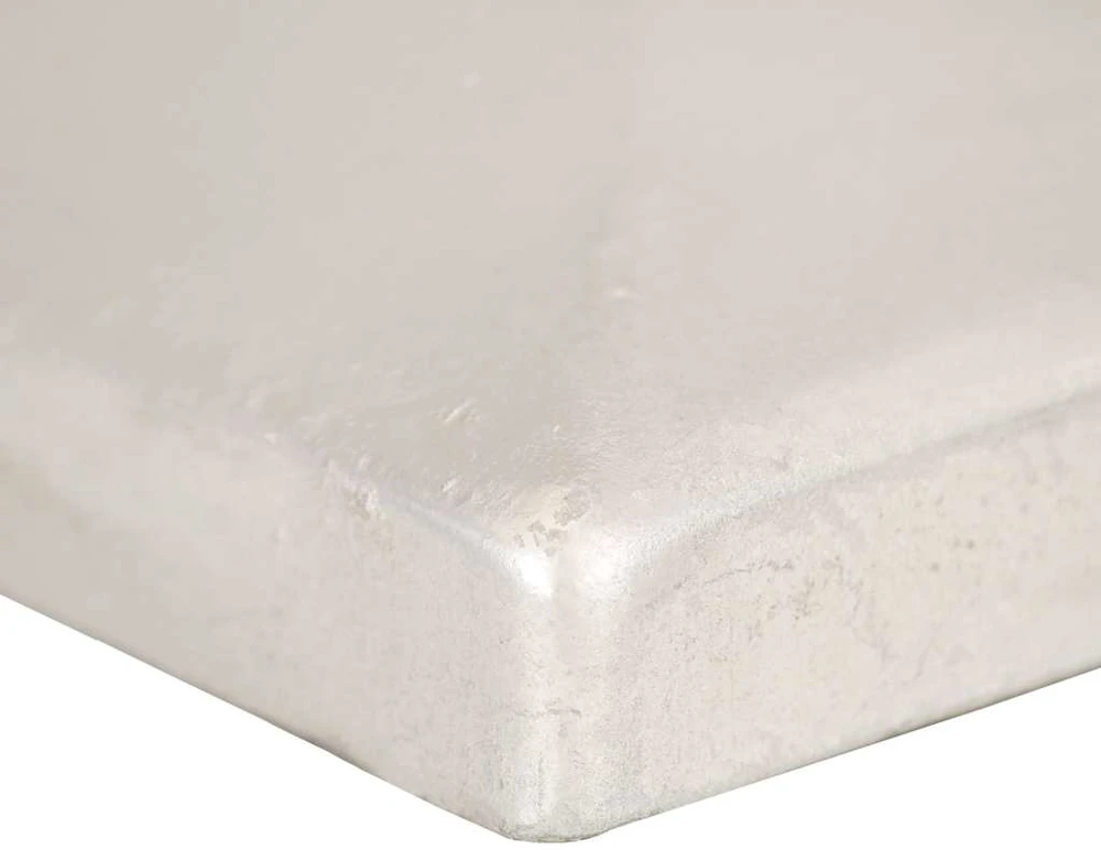 Tvoros stulpų dangteliai, 6vnt., 91x91mm, galvanizuotas metalas