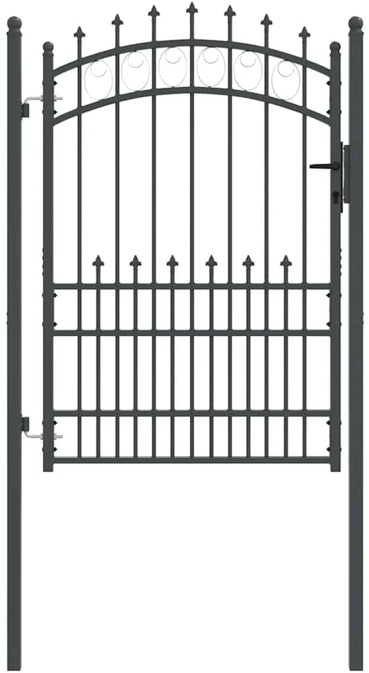 Tvoros vartai su smailiais EMMEN 104 x 134,5 cm