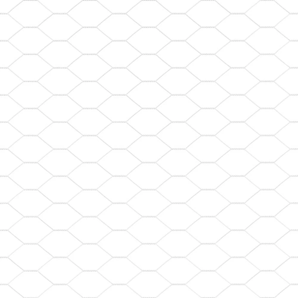 Hexagonal Fence with Post 100 x 1,4 m Galvanizuotas plienas