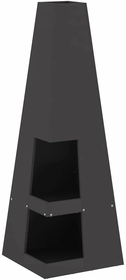 Ugnies dubuo Juoda Atmosferos poveikiui atsparus plienas