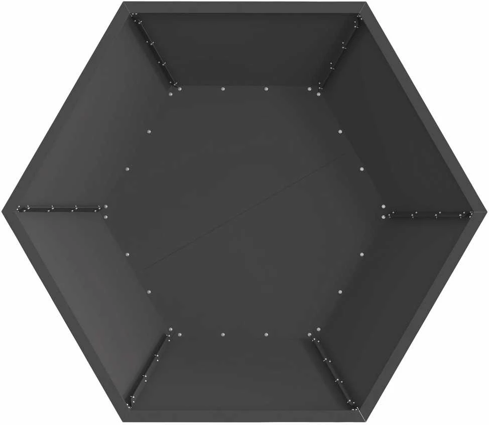 Ugnies dubuo Juoda Atmosferos poveikiui atsparus plienas