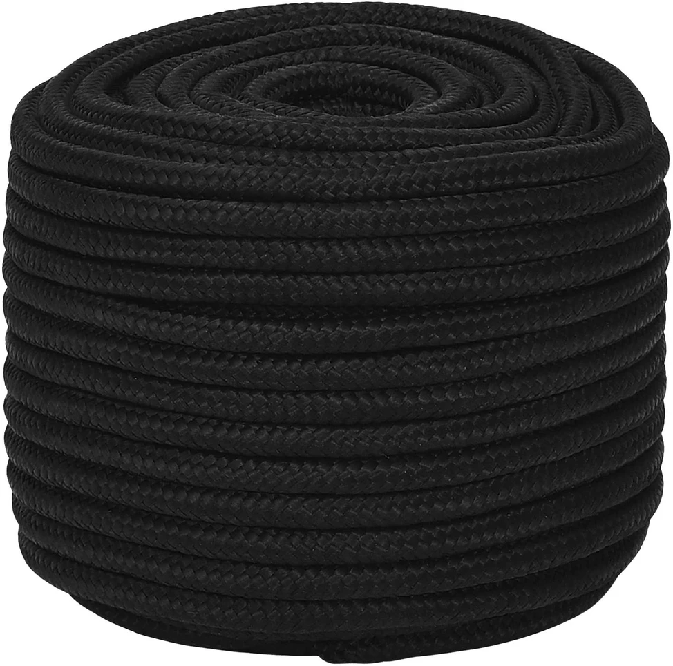 Universali virvė 14 mm 25 m Juoda Poliesteris