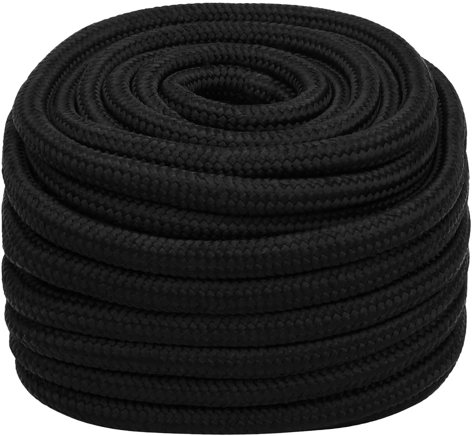 Universali virvė 25 mm 25 m Juoda Poliesteris