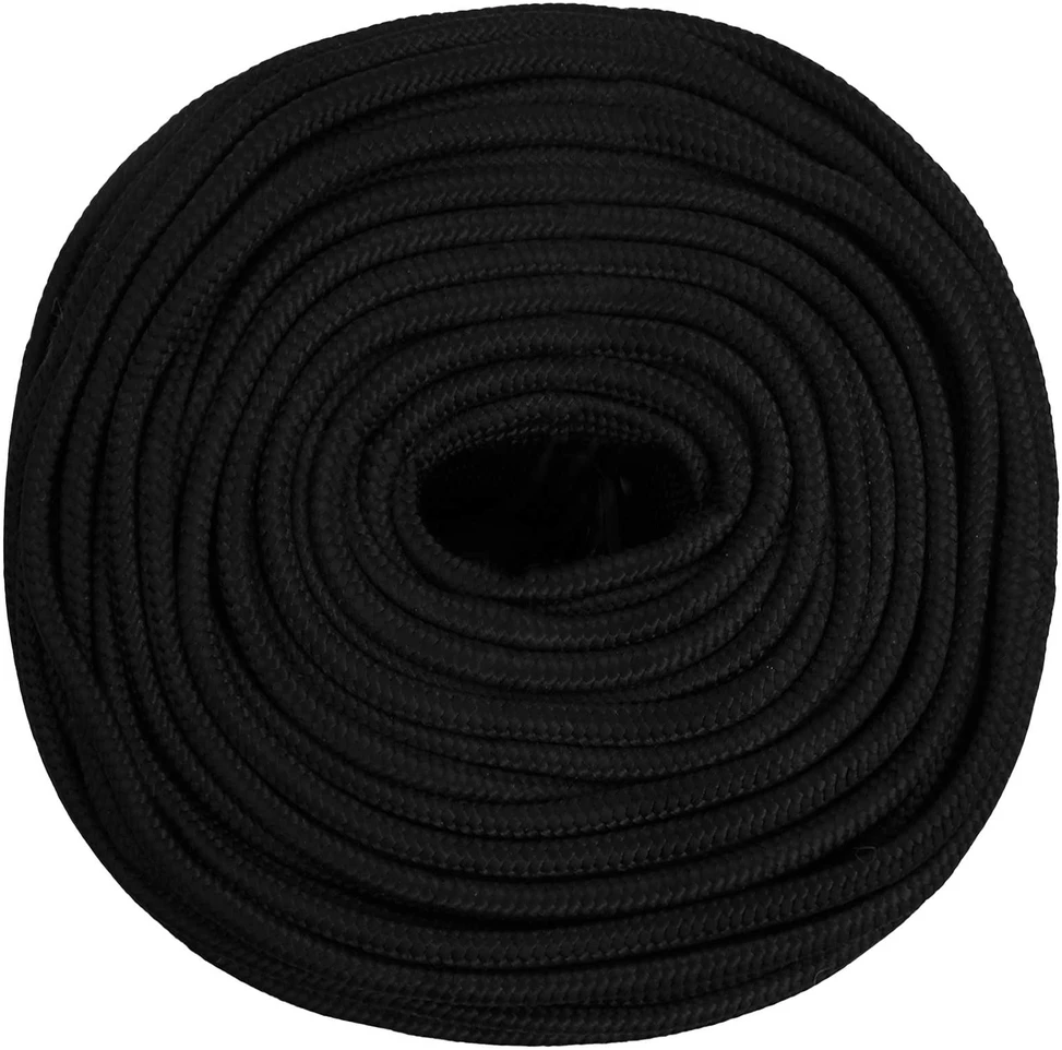 Universali virvė 8 mm 25 m Juoda Poliesteris