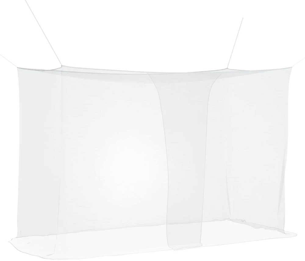 Uodų tinklas lovai 3 vnt. 156 mesh Balta 220 x 100 x 150 cm