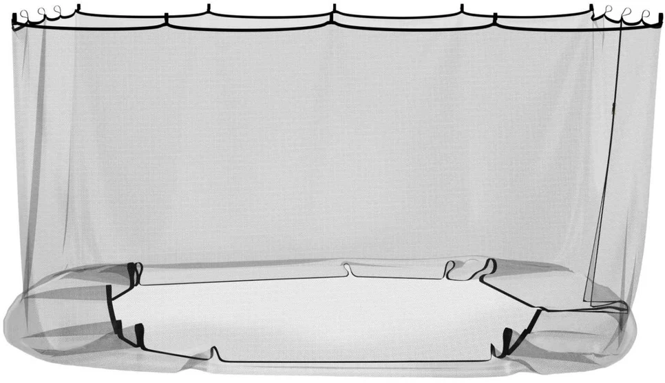 Uodų tinklelį pavėsinei 220 mesh Juoda 4,5 x 3 x 2 m