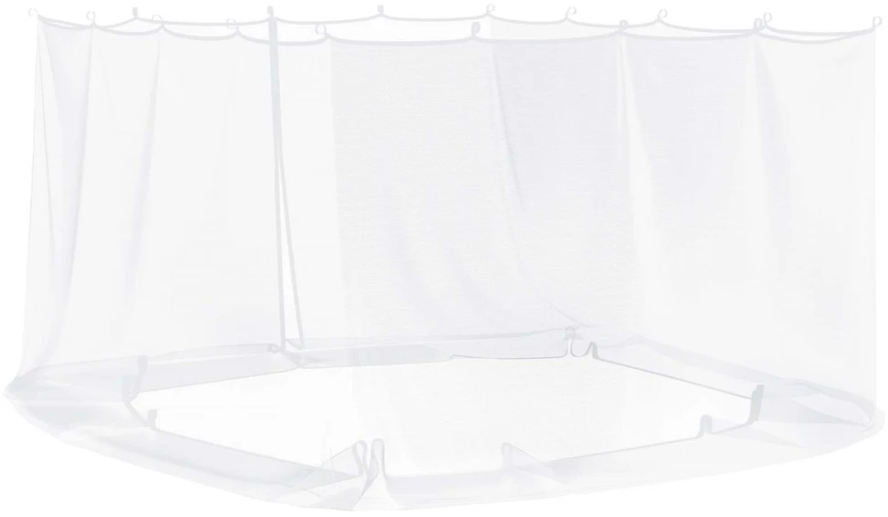 Uodų tinklelį pavėsinei 220 mesh Balta 4 x 3 x 2 cm Poliesteris