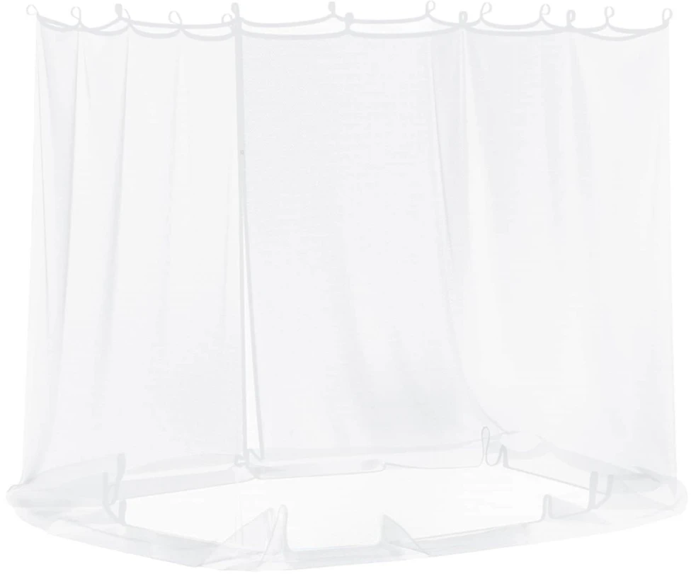 Uodų tinklelį pavėsinei 220 mesh Balta 2 x 2 x 2 m Poliesteris