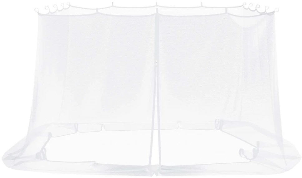Uodų tinklelį pavėsinei 220 mesh Balta 4,5 x 3 x 2 m