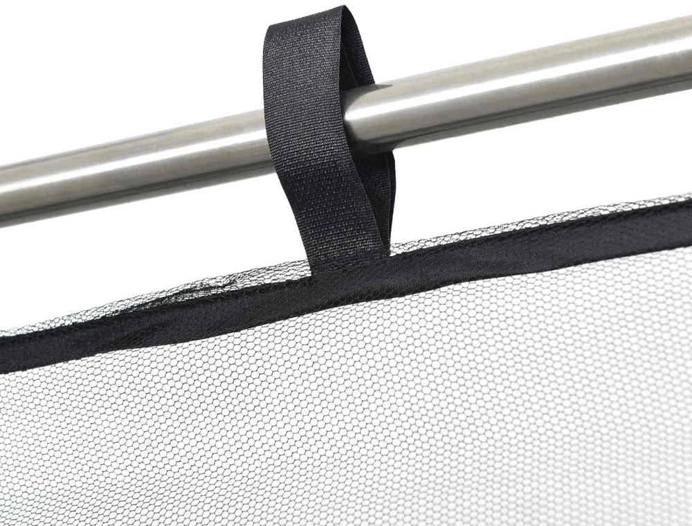 Uodų tinklelį pavėsinei 220 mesh Juoda 4,5 x 3 x 2 m