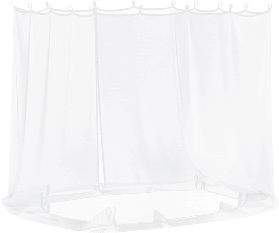 Uodų tinklelį pavėsinei 220 mesh Balta 2 x 2 x 2 m Poliesteris