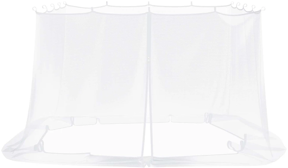 Uodų tinklelį pavėsinei 220 mesh Balta 3,6 x 3,6 x 2 cm