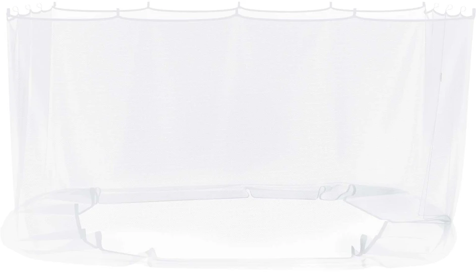 Uodų tinklelį pavėsinei 220 mesh Balta 4,5 x 3 x 2 m