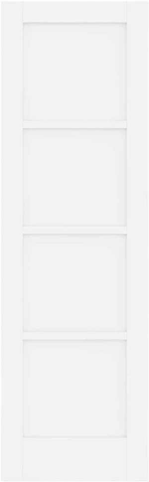 Vidaus durys 61 x 198,5 cm fanera Balta