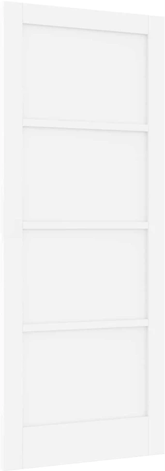 Vidaus durys 83 x 202 cm fanera Balta