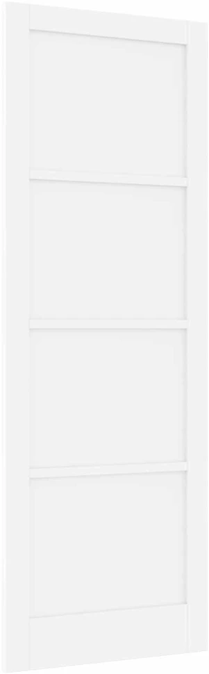 Vidaus durys 83 x 232 cm fanera Balta