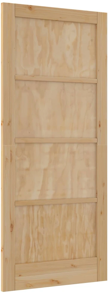 Vidaus durys 86 x 198,5 cm fanera Natūrali