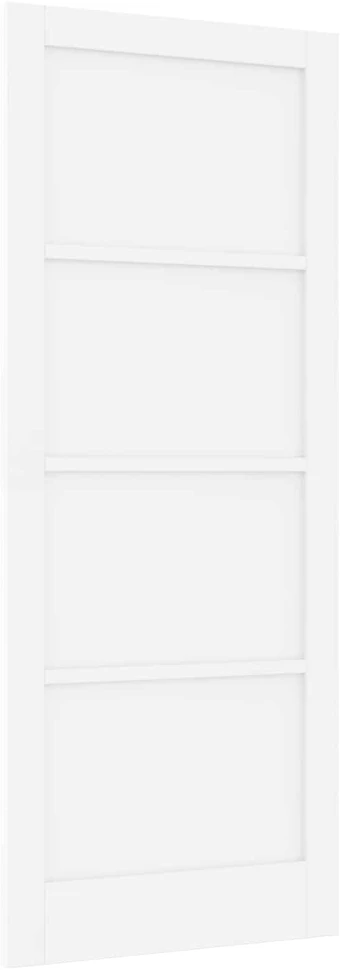 Vidaus durys 86 x 211 cm fanera Balta