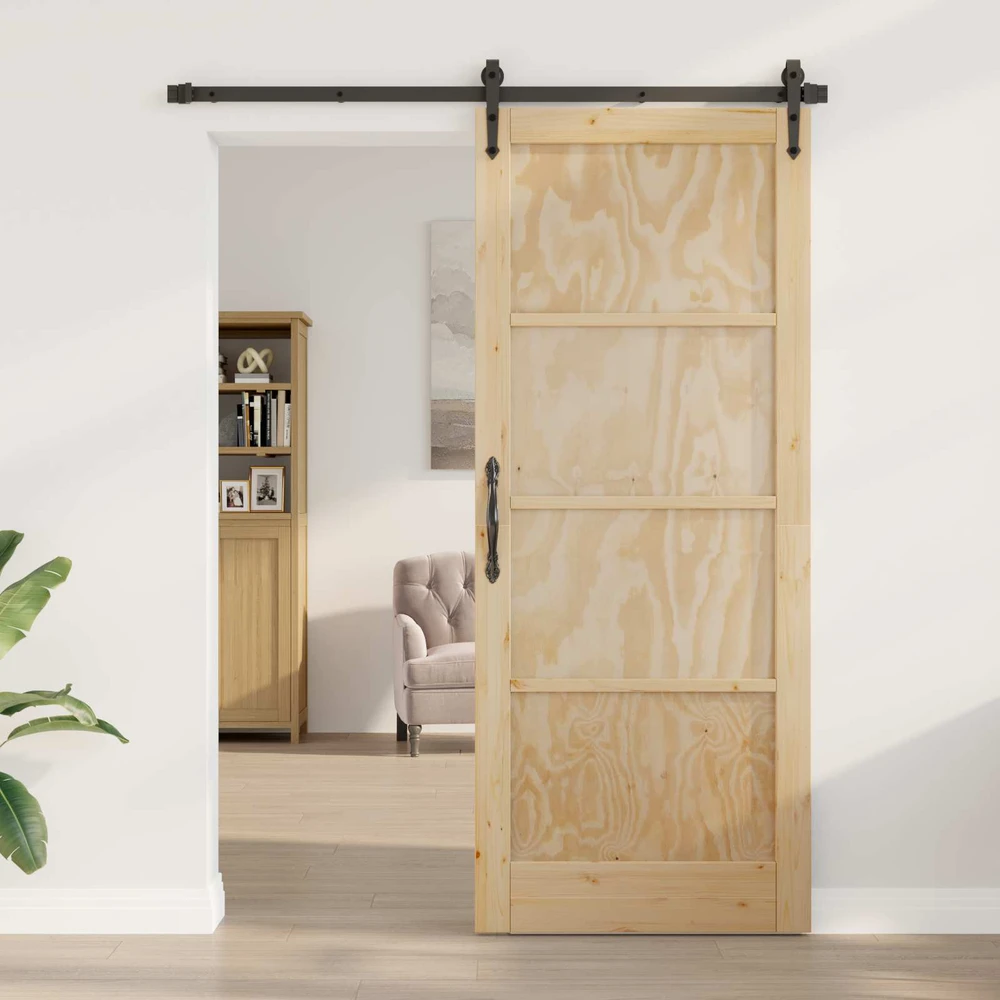 Vidaus durys 86 x 211 cm fanera Natūrali