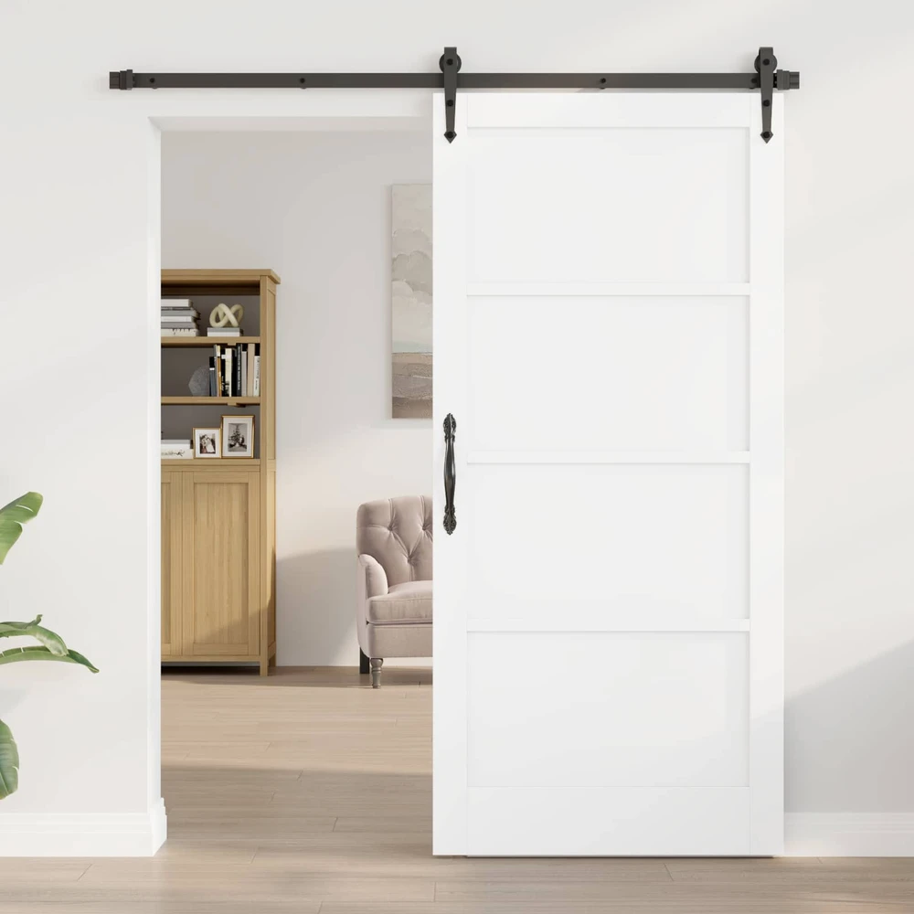 Vidaus durys 93 x 202 cm fanera Balta