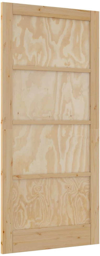 Vidaus durys 93 x 202 cm fanera Natūrali