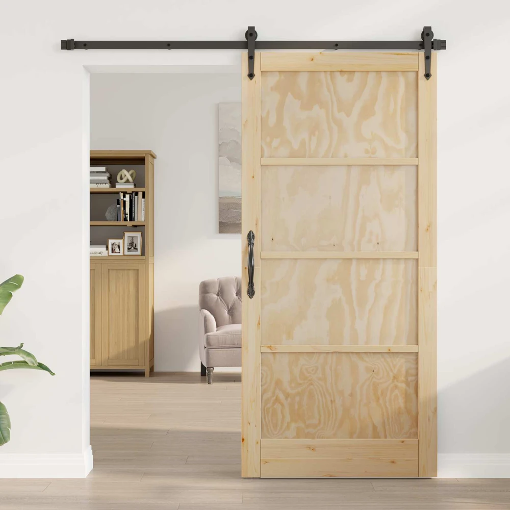 Vidaus durys 93 x 202 cm fanera Natūrali