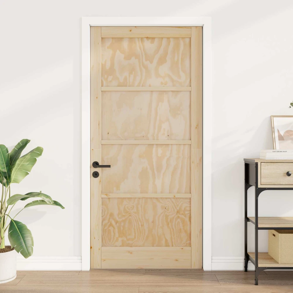 Vidaus durys 93 x 202 cm fanera Natūrali