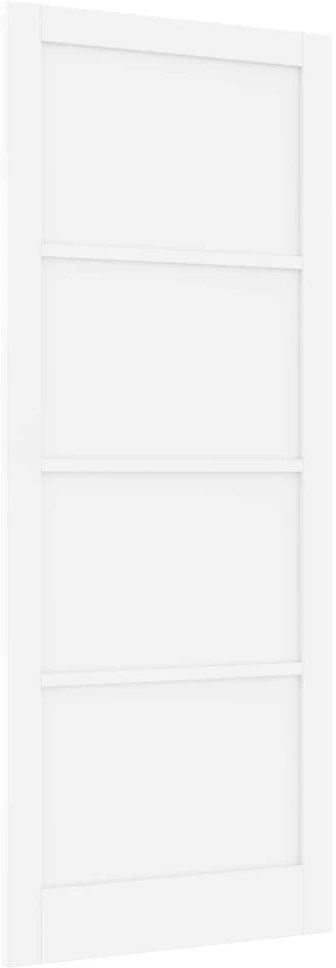 Vidaus durys 93 x 232 cm fanera Balta