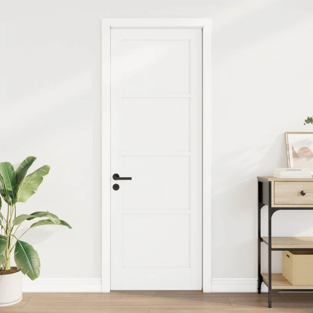 us durys 73,5 x 211 cm fanera Balta