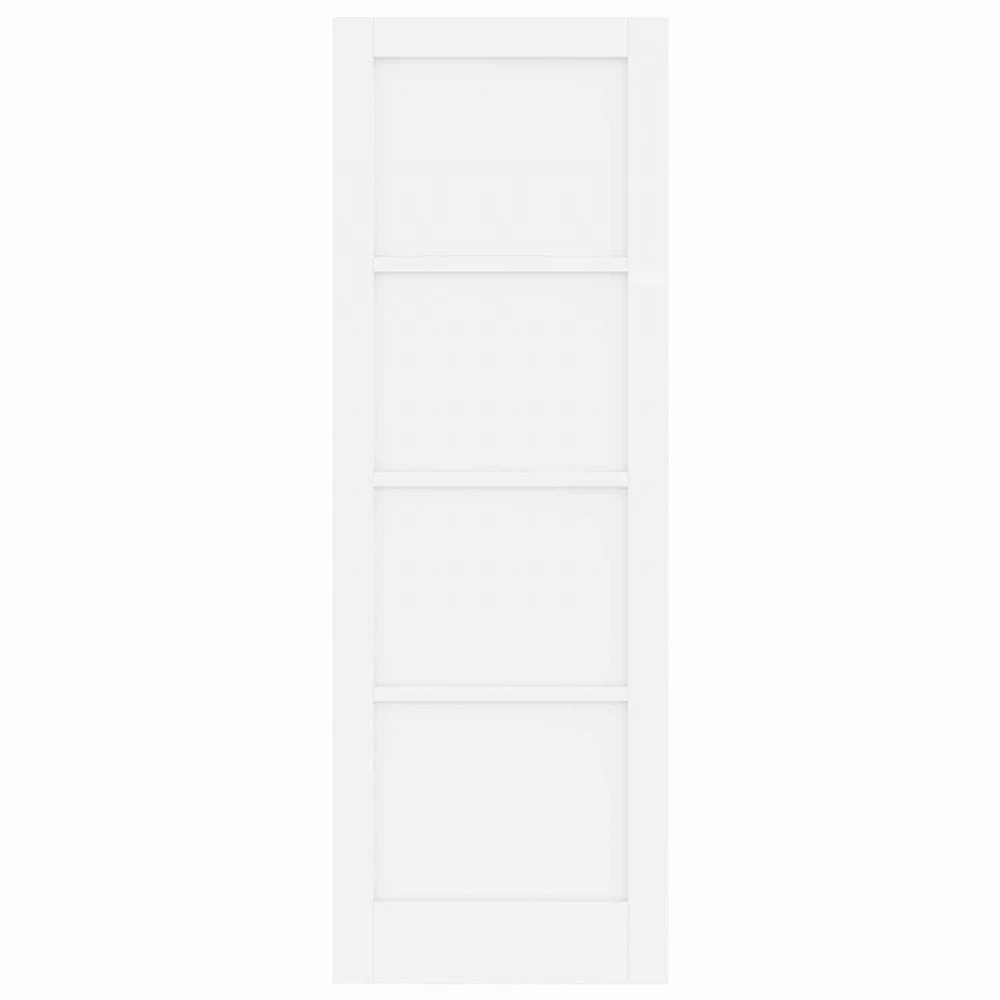 us durys 73,5 x 211 cm fanera Balta