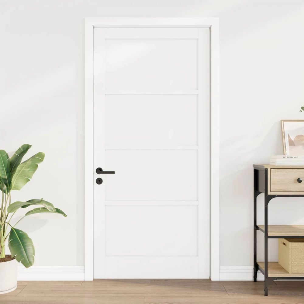 us durys 93 x 202 cm fanera Balta