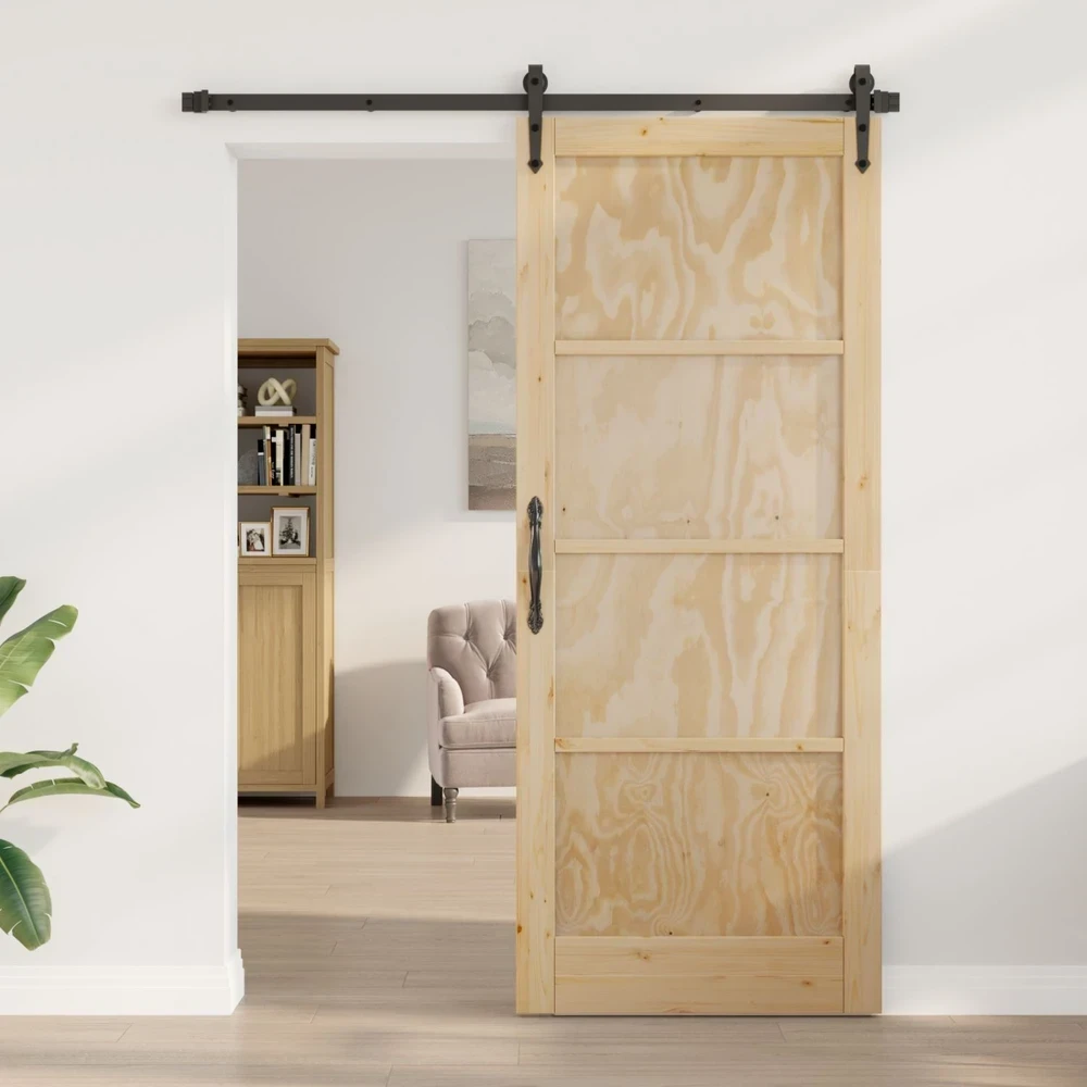 Vidaus durys 86 x 211 cm fanera Natūrali