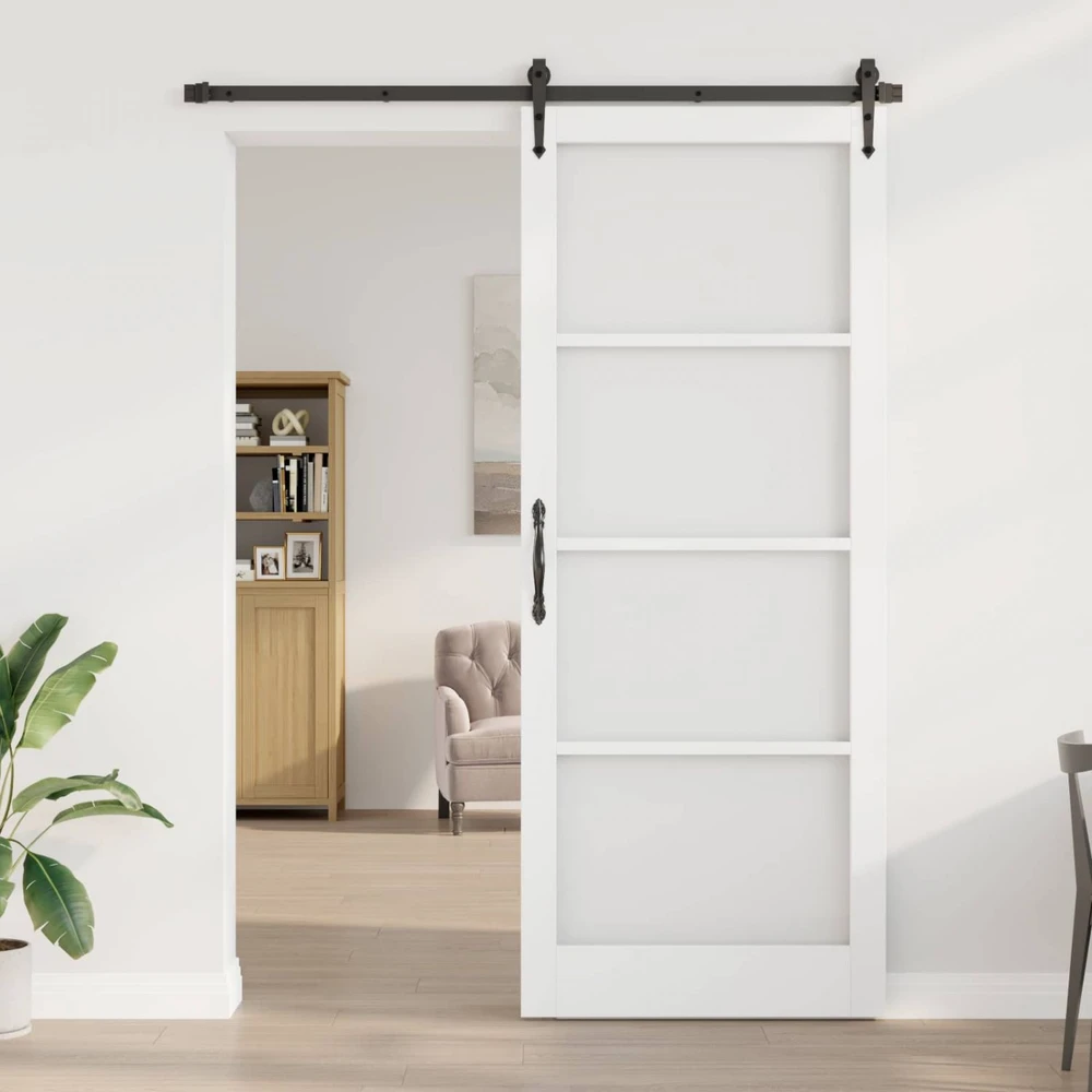 us durys ORKDAL Balta dažyta 93 x 232 cm