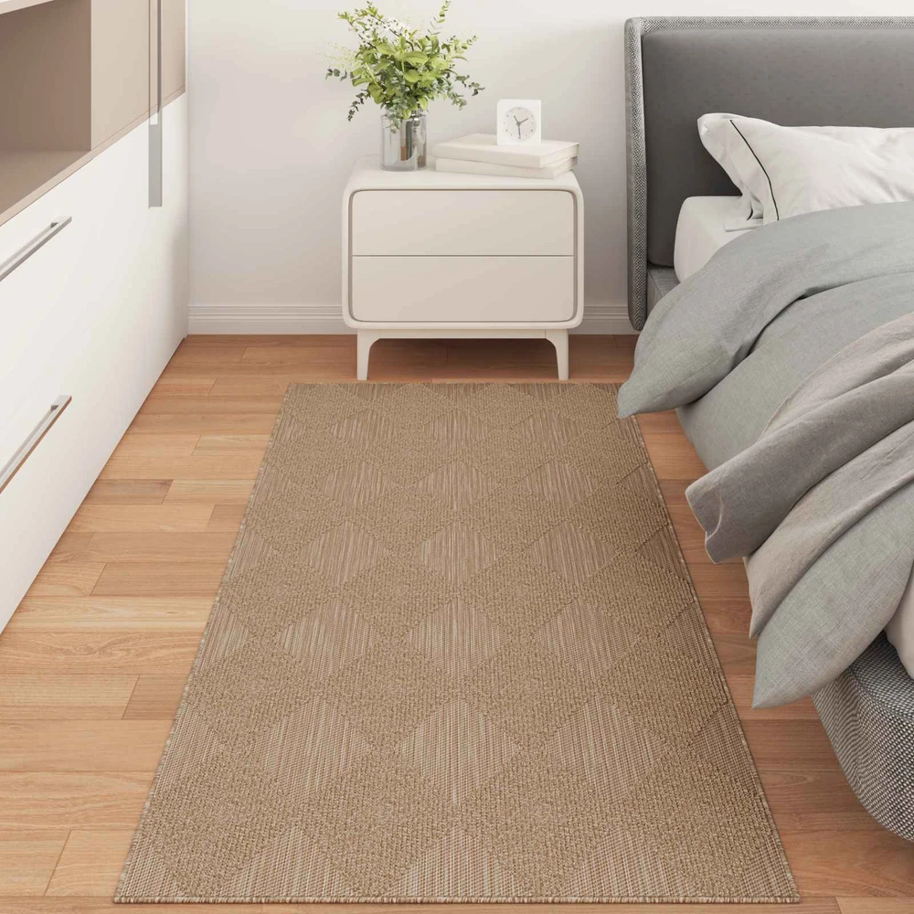 Vidaus ir lauko kilimas AGIRA Natūrali 200 x 80 cm Poliesteris