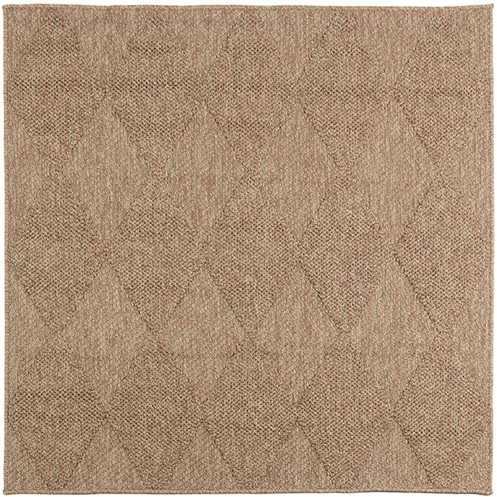 Vidaus ir lauko kilimas AGIRA Natūrali 200 x 200 cm Poliesteris