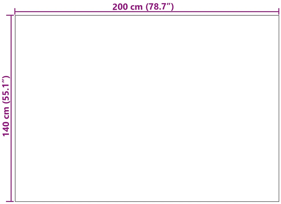 Vidaus ir lauko kilimas AGIRA Natūrali 200 x 140 cm Poliesteris