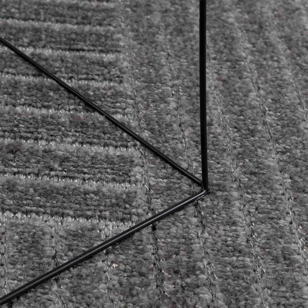 Vidaus ir lauko kilimas PALMERAS Antracitas 280 x 200 cm