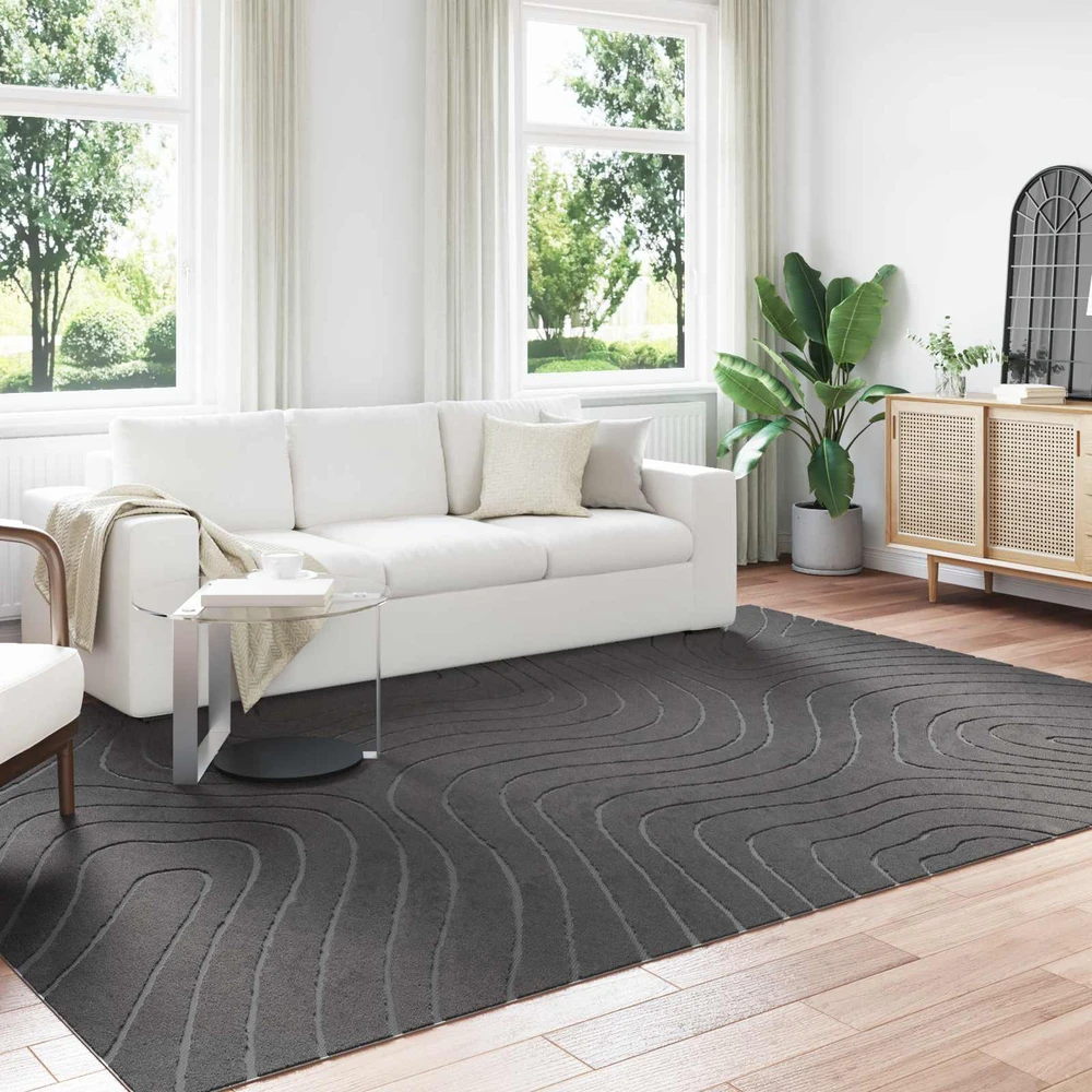 Vidaus ir lauko kilimas PALMERAS Antracitas 340 x 240 cm