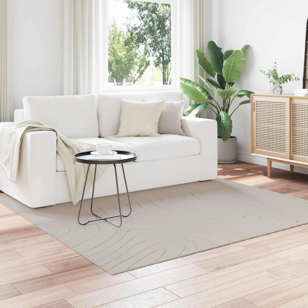 Vidaus ir lauko kilimas PALMERAS Kreminė 120 x 120 cm