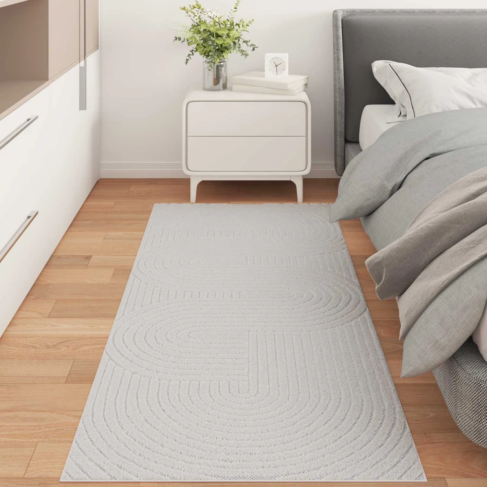 Vidaus ir lauko kilimas PALMERAS Kreminė 150 x 80 cm