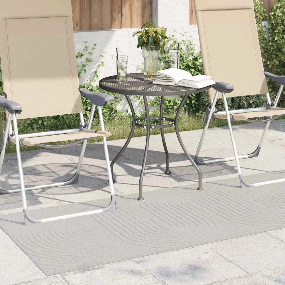 Vidaus ir lauko kilimas PALMERAS Kreminė 150 x 80 cm