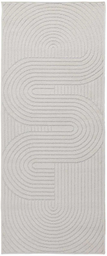 Vidaus ir lauko kilimas PALMERAS Kreminė 150 x 80 cm