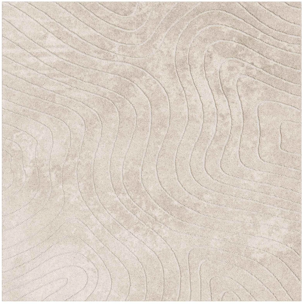 Vidaus ir lauko kilimas PALMERAS Smėlio 120 x 120 cm