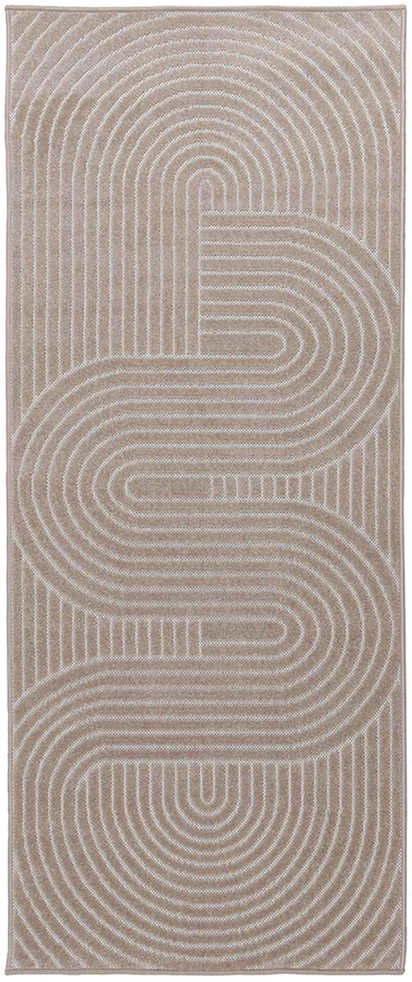 Vidaus ir lauko kilimas PALMERAS Smėlio 80 x 150 cm Poliesteris